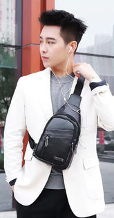 Black Messenger Bags Sports Bag Gym Bag 4180