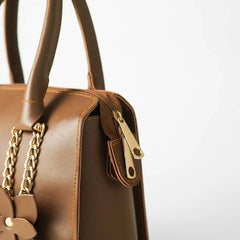 Mustard Top Handel Bag