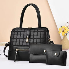 Black 3 in 1Handbag For Girls 207-2