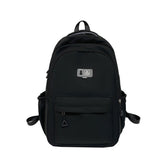 Black Student Schoolbag Junior High School Boys and Girls Backpack 1688-11