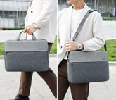 Laptop Bag 16 Inch Waterproof Polyester Briefcase T52