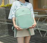 Black Baby Nappy Diaper Backpack, Foldable Stroller Bag, Mosquito Net 4124