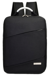 Black Mens Womens Laptop Business Backpack 4232