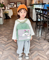 Black Cute Cat Design School Backpacks For Kids 4201-1