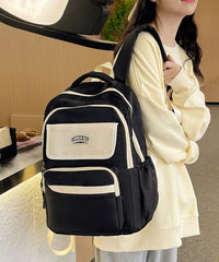 Black Cute Fashion School Backpack 05