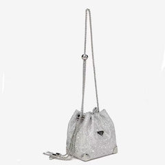 TOCF Brand Orignal Bucket Bag Crystal Diamond With Box and Invoices | 1400-1