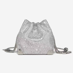 TOCF Brand Orignal Bucket Bag Crystal Diamond With Box and Invoices | 1400-1