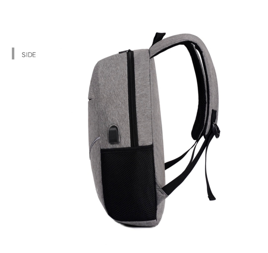 Grey 3 in 1 Laptop Backpack For Men & Women Without USB Port 2003