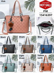 Black  Leather Handbag for ladies 993-5