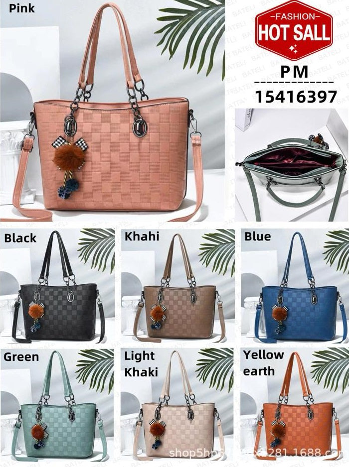 Green  Leather Handbag for ladies 993-5