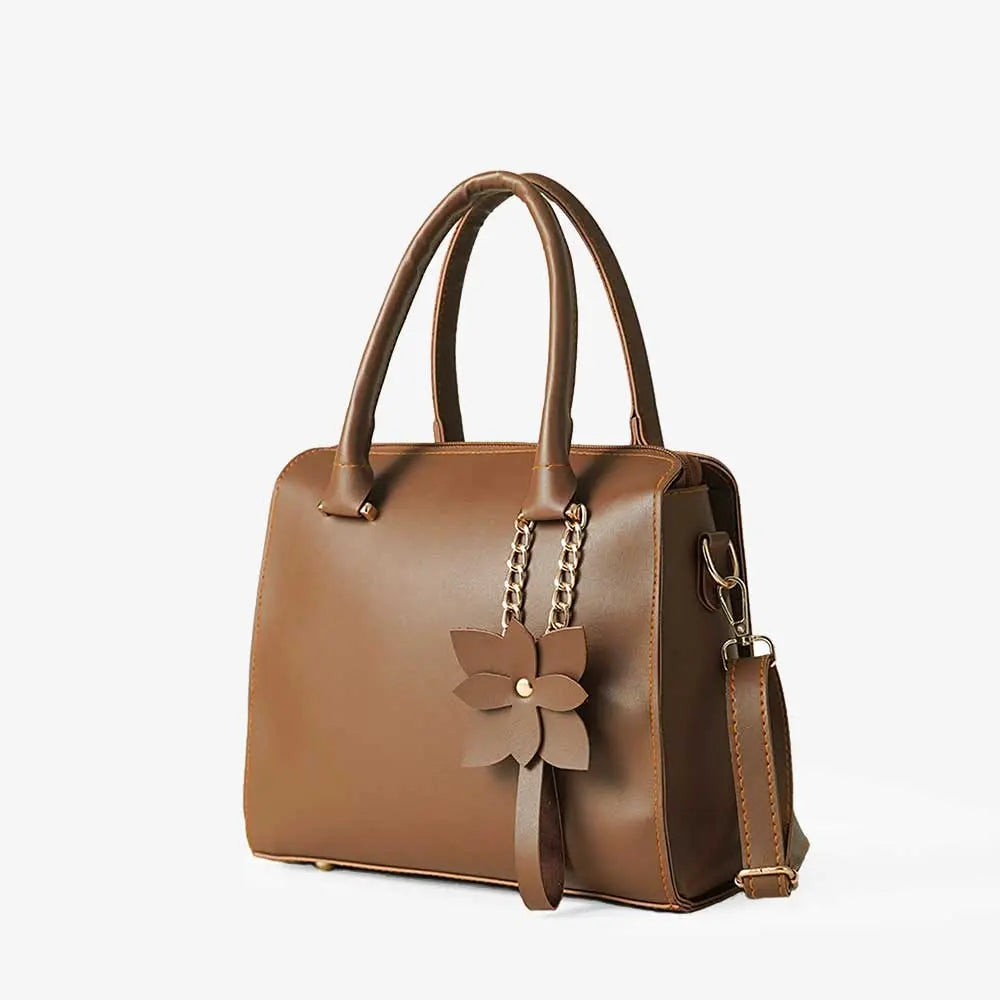 Mustard Top Handel Bag
