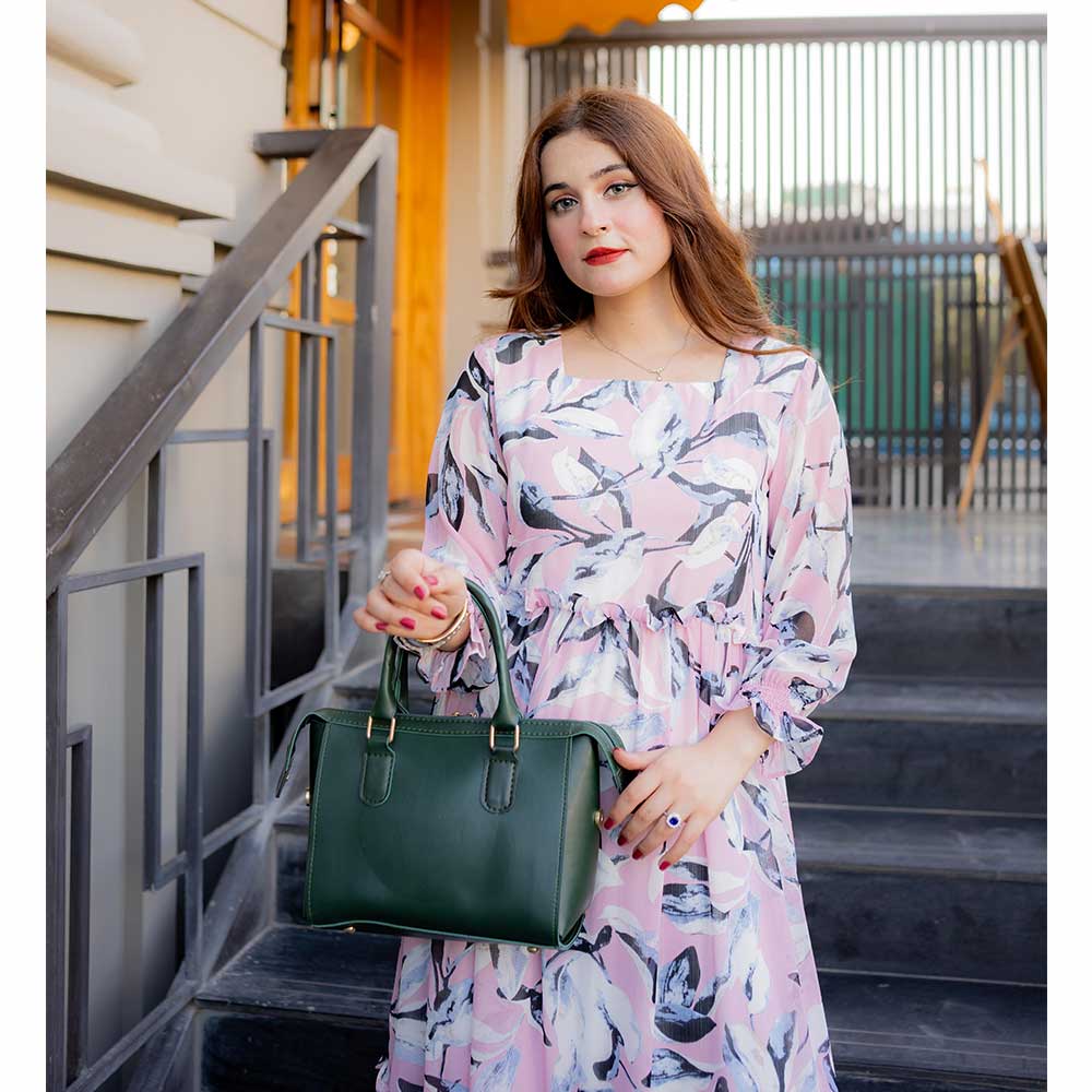 Green Handbag For Girls