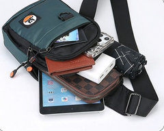 Black Messenger Bags Sports Bag Gym Bag 4184