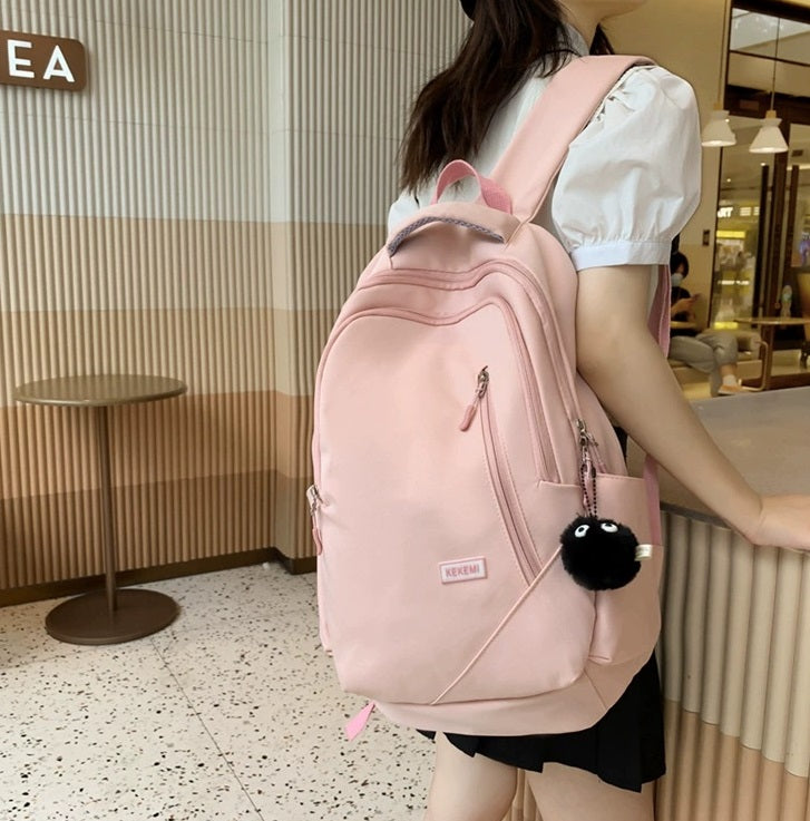 Junior High School Student Backpack Casual Travel Backpack 4237