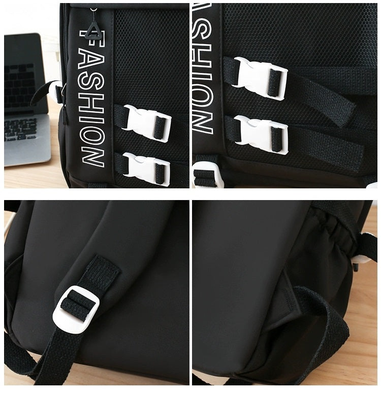 Fashion Canvas Korean Backpack 802-1