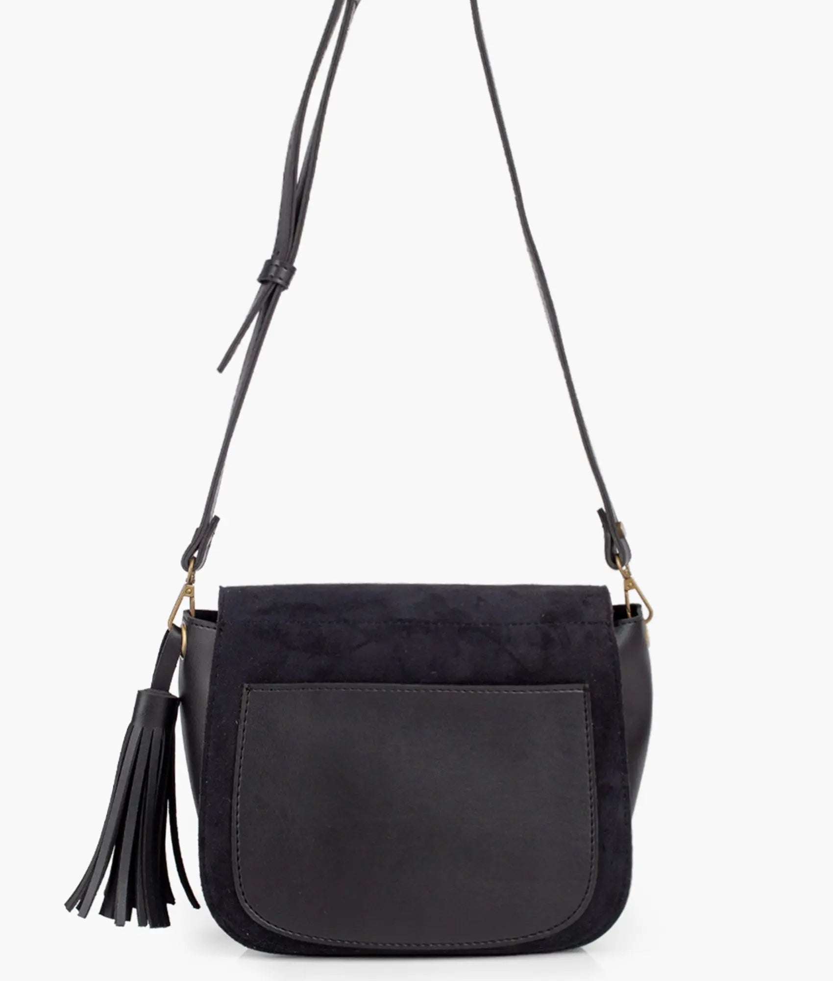 Black valvet  Handbag For Girls 607