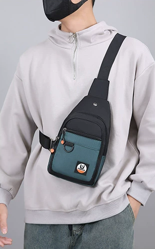 Blue Messenger Bags Sports Bag Gym Bag 4184