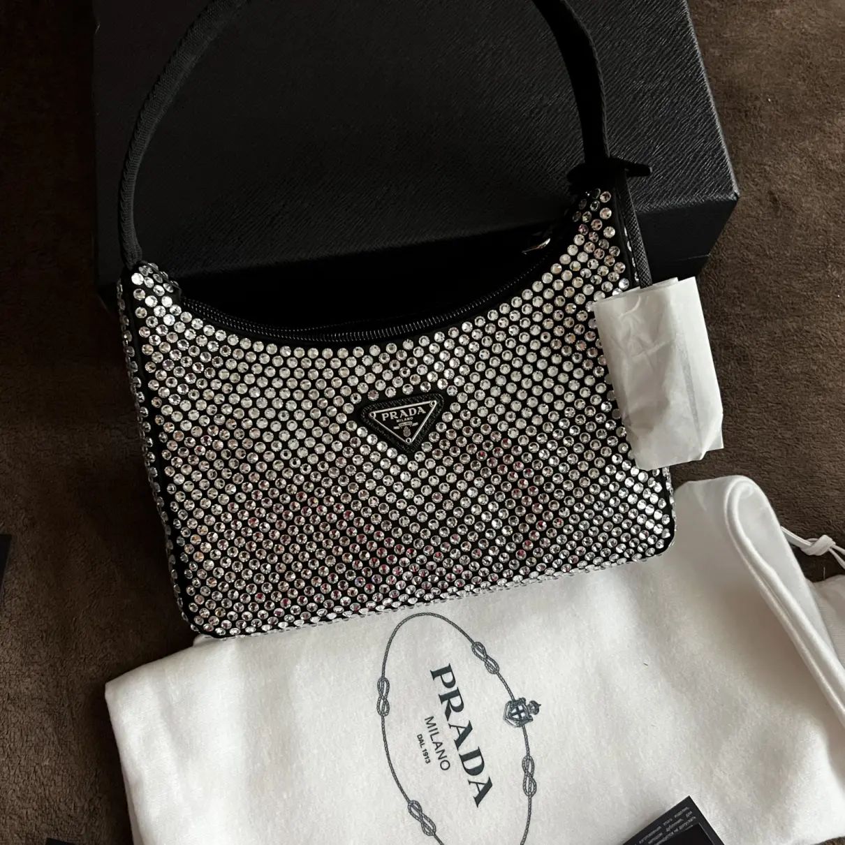 Prada Crossbody Bag – Includes Original Brand Box & Invoice | 8802
