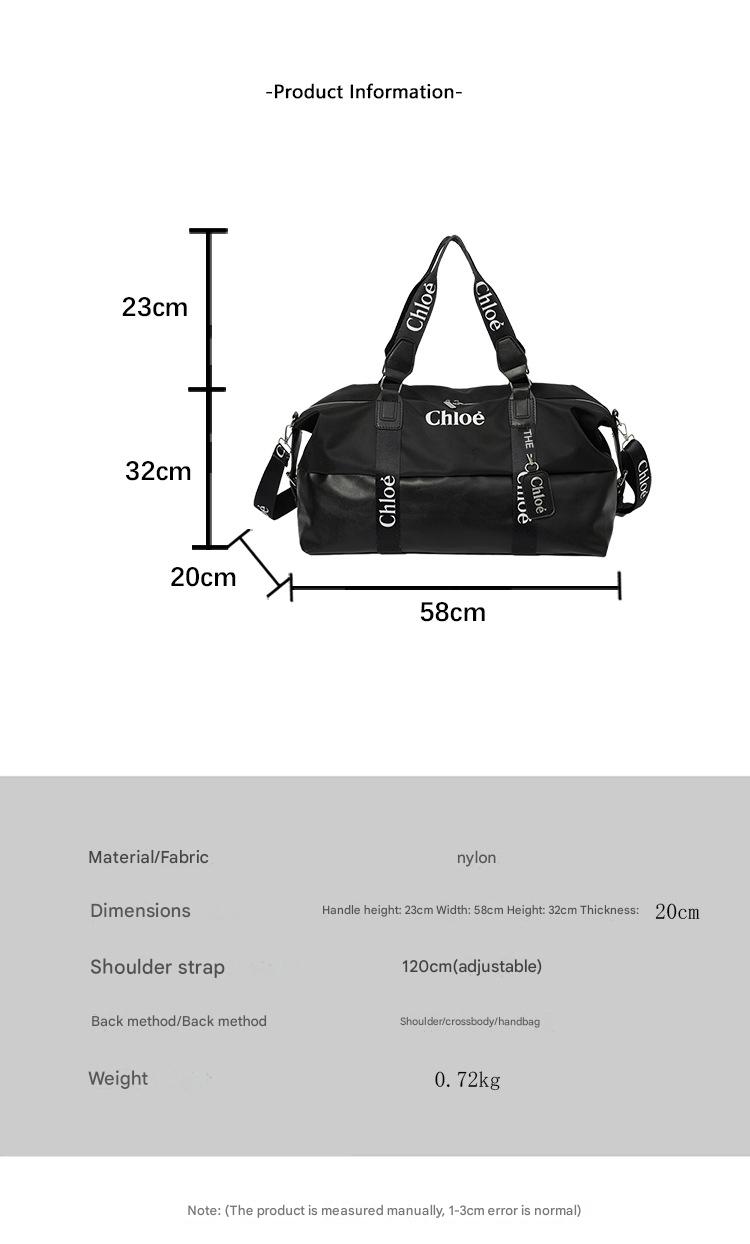 Chloe Large Capacity Travel Bag – Ideal for Leisure & Business Trips 2720