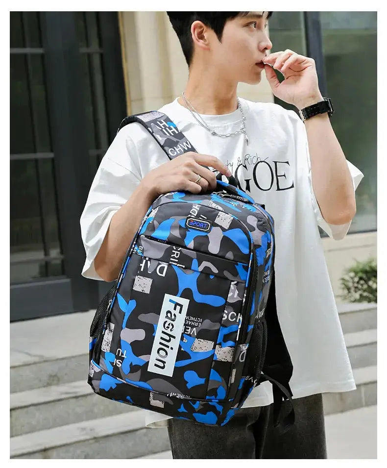 Tactical lightweight school bag backpack 1216