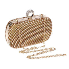 Golden Latest Stylo Bridal Clutch For Women 5002