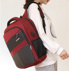 Durable And Stylish Laptop Backpack With USB MJ190