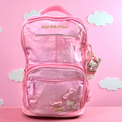 Hello Kitty Pink Backpack for Girls – Cute School Bag | Days Full of Love Edition
