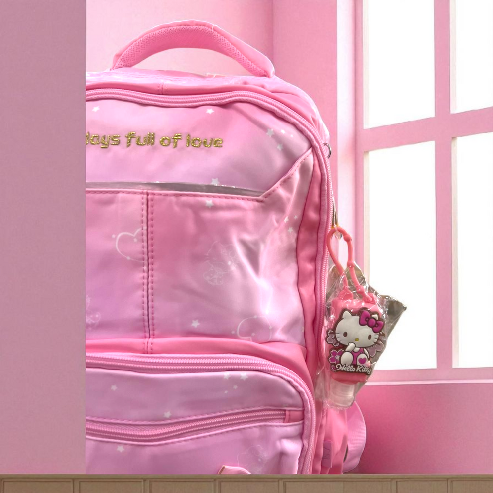 Hello Kitty Pink Backpack for Girls – Cute School Bag | Days Full of Love Edition
