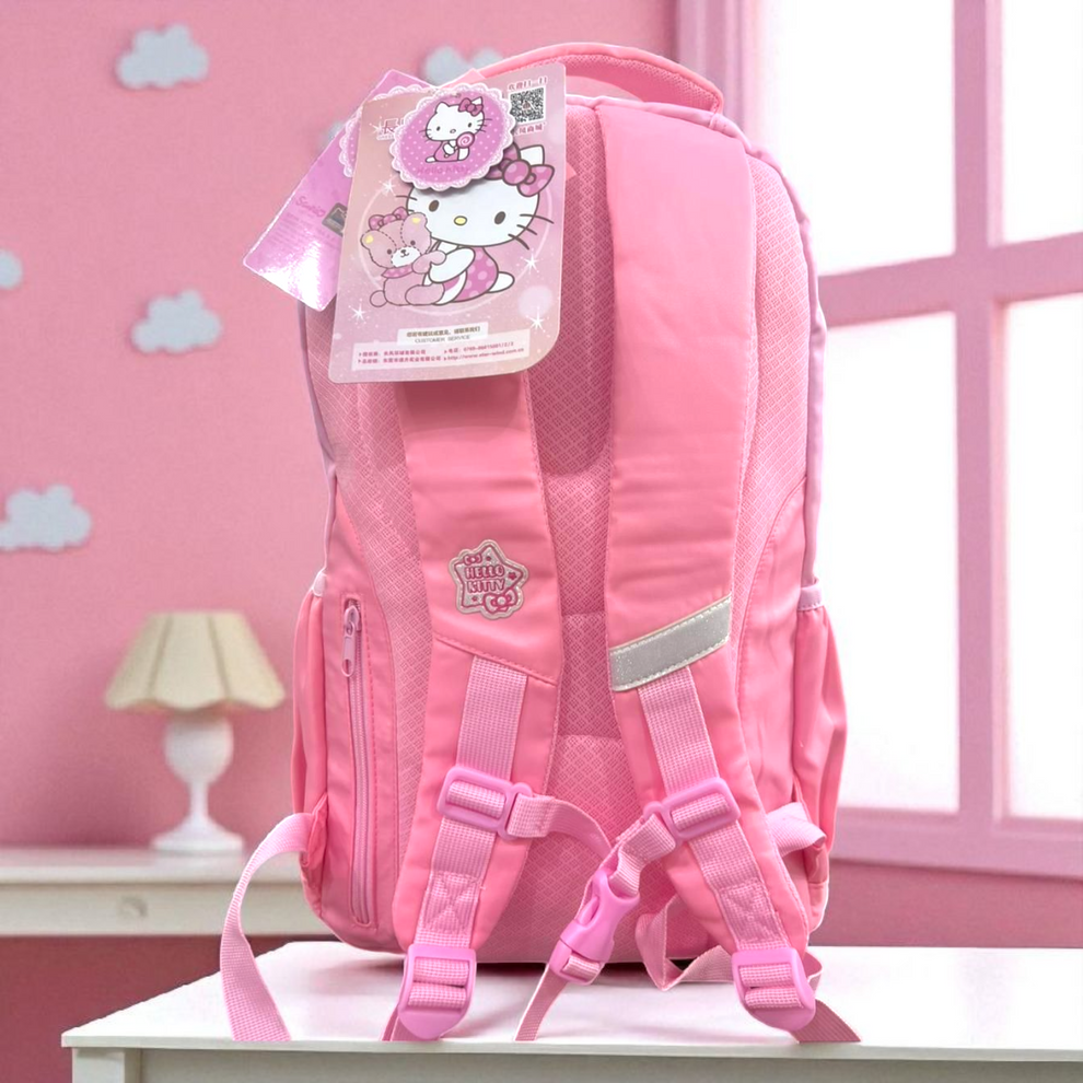 Hello Kitty Pink Backpack for Girls – Cute School Bag | Days Full of Love Edition